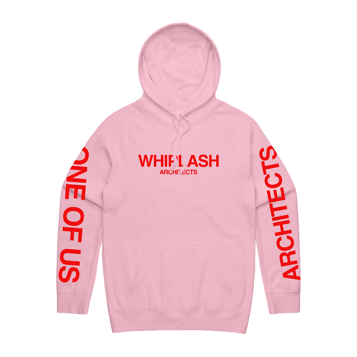 One Of Us Pink Pullover Hoodie