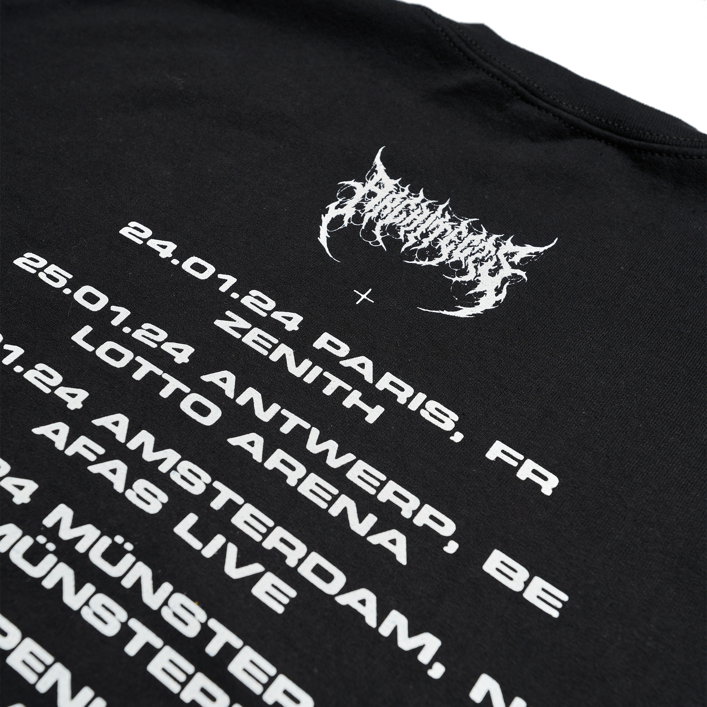 Scorpion EU 2024 Tour Black Crewneck