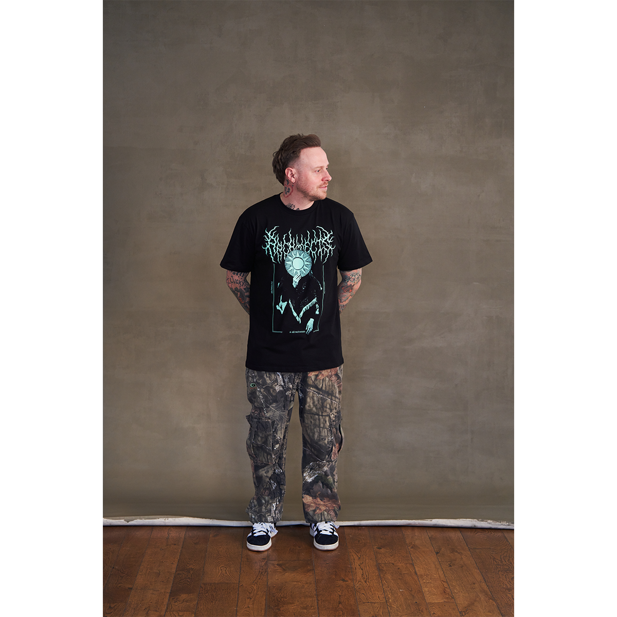 Occult Glow In The Dark Black T-Shirt