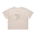 Diamonte Crop T-Shirt