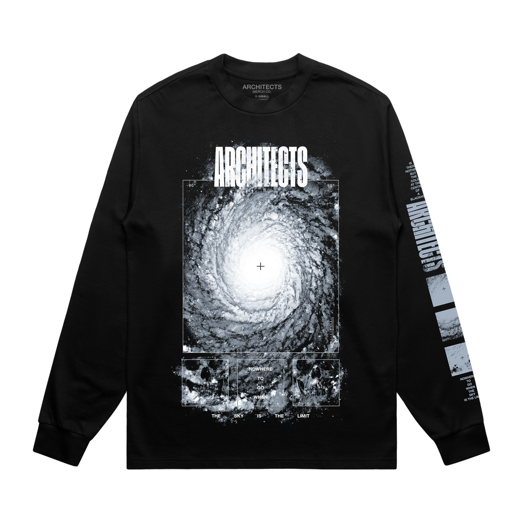 Architects Blackhole Nowhere To Go Black Longsleeve T-Shirt