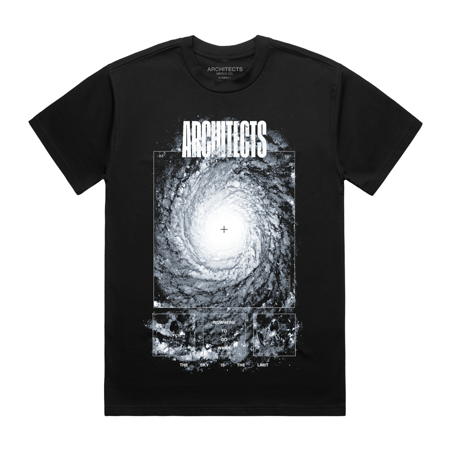 Architects Blackhole Nowhere To Go Black T-Shirt