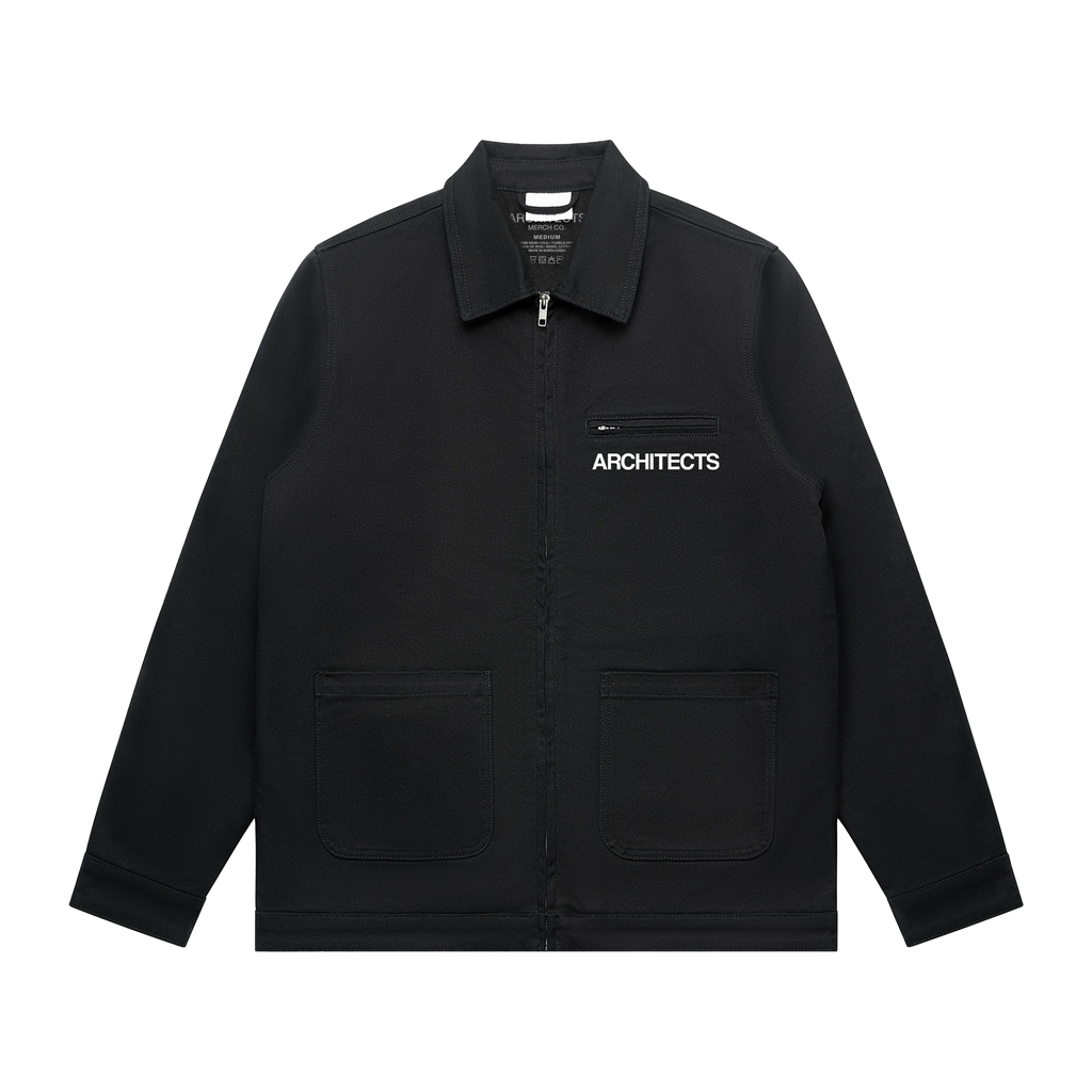 The Sky The Earth Text Black Jacket