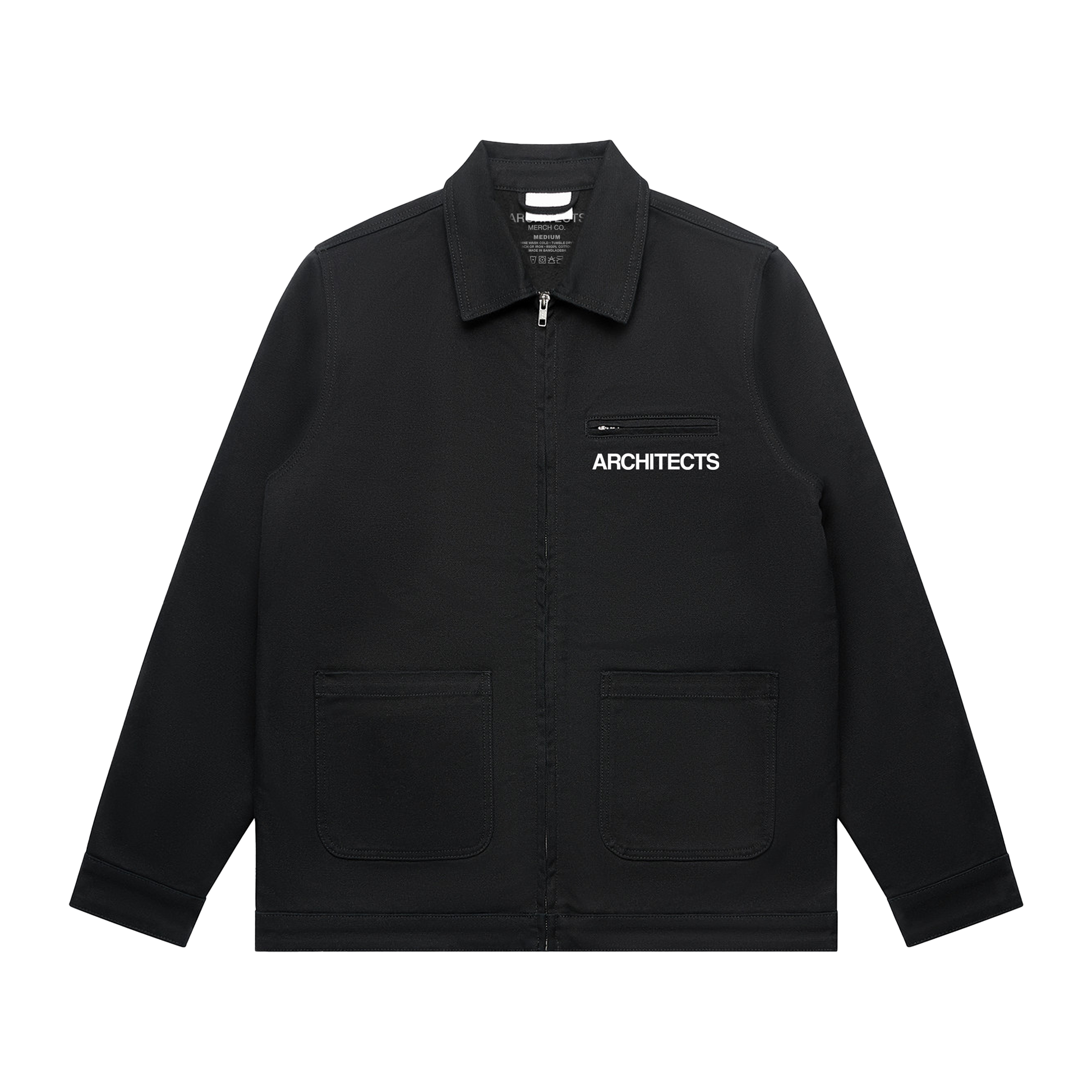 The Sky The Earth Text Black Jacket