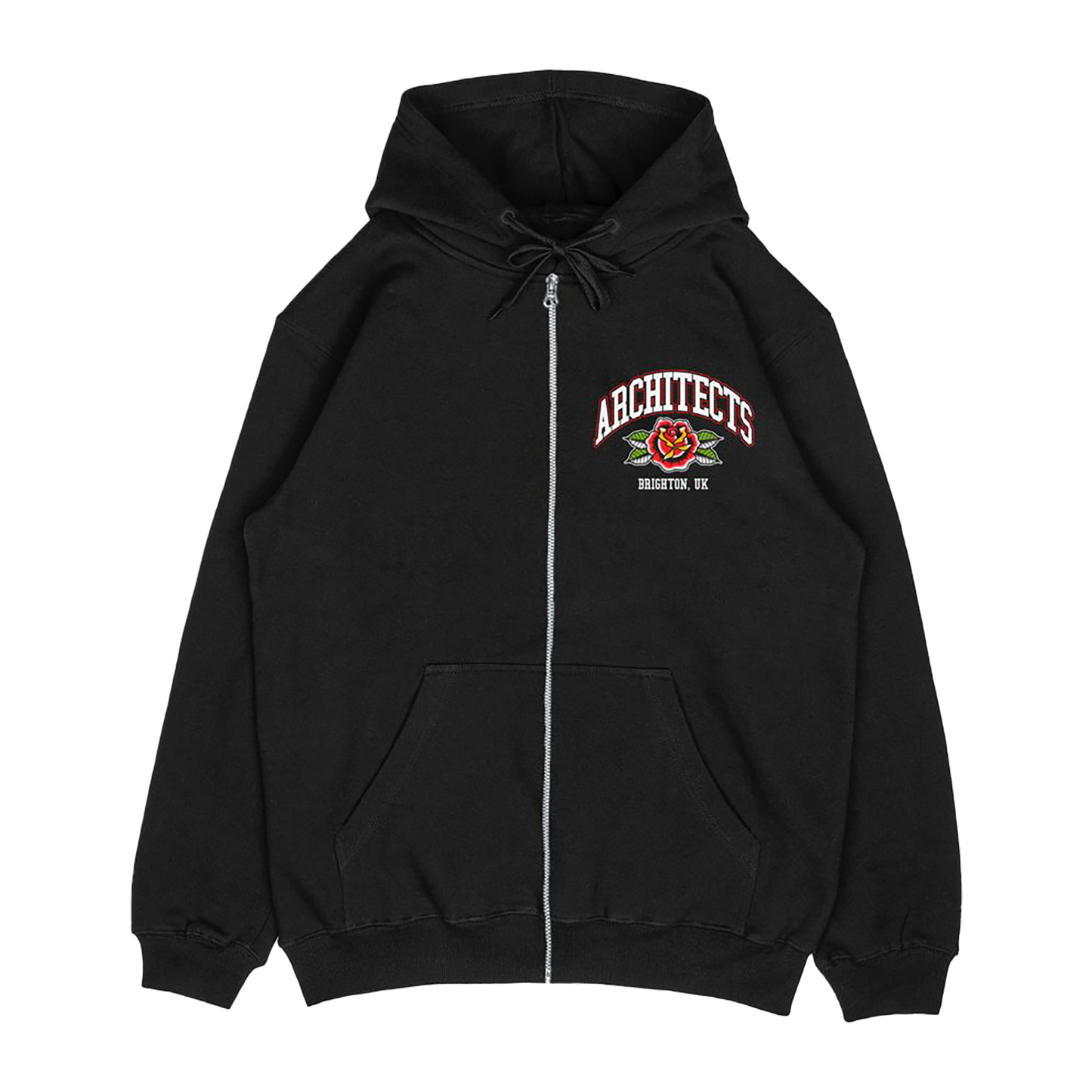 Panther Tattoo Black Zip Hoodie