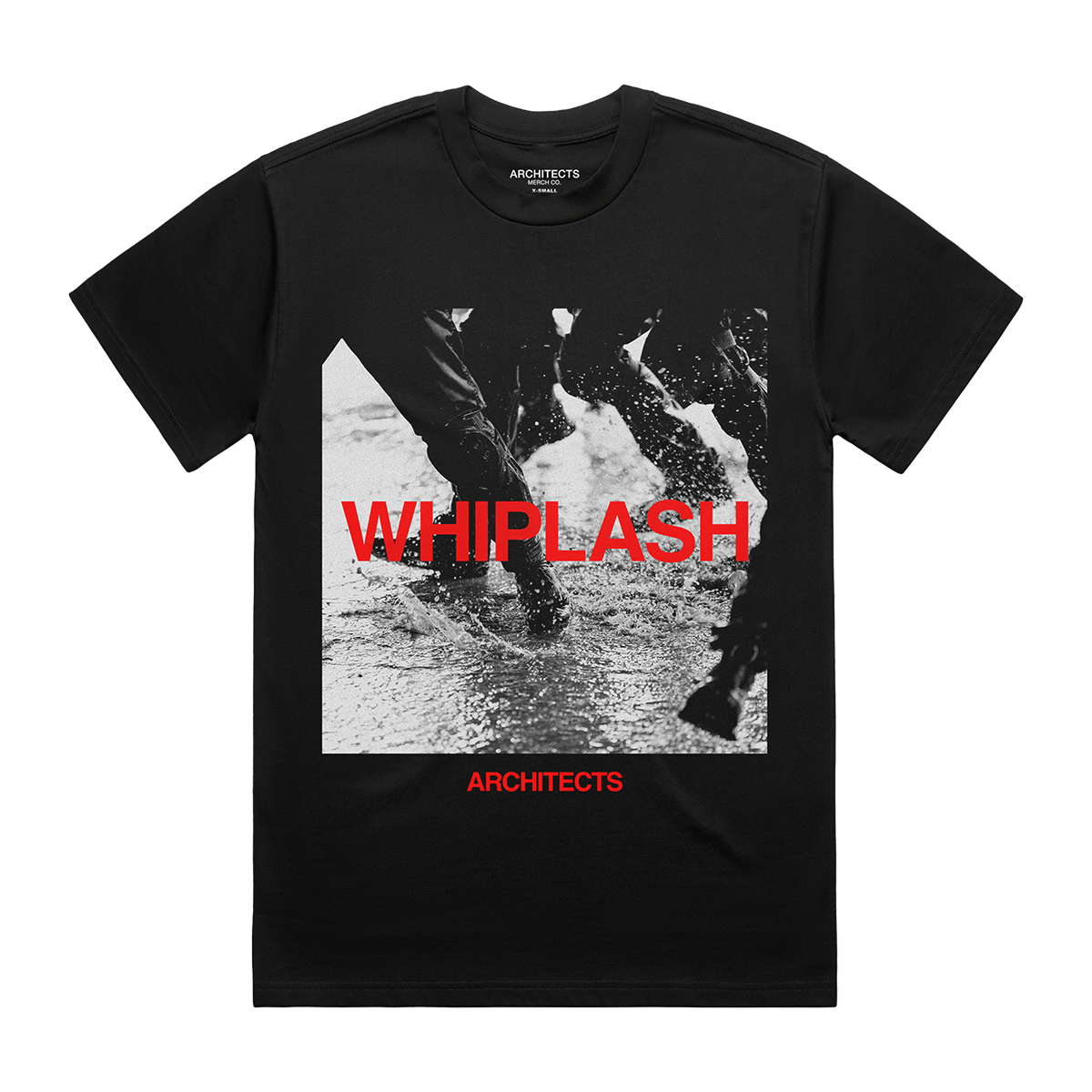 Whiplash Single Black T-Shirt