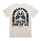 Who Gives A Fuck Natural T-shirt