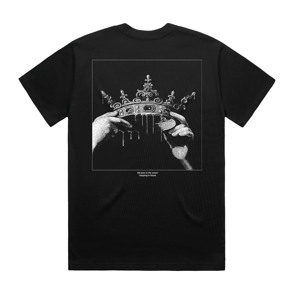 Bow To The Crown Black T-Shirt