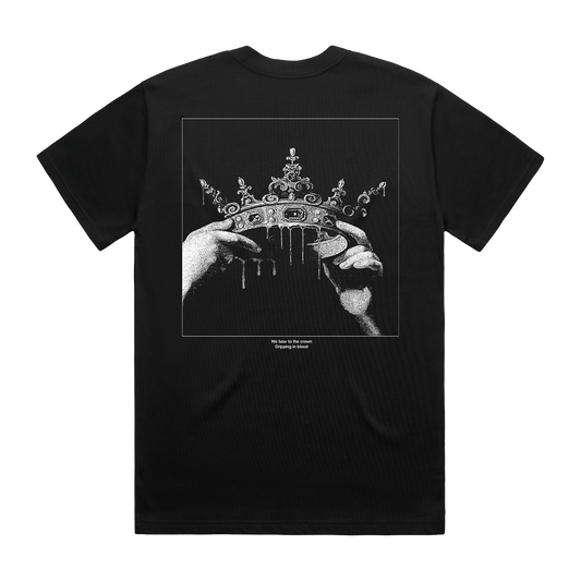 Bow To The Crown Black T-Shirt