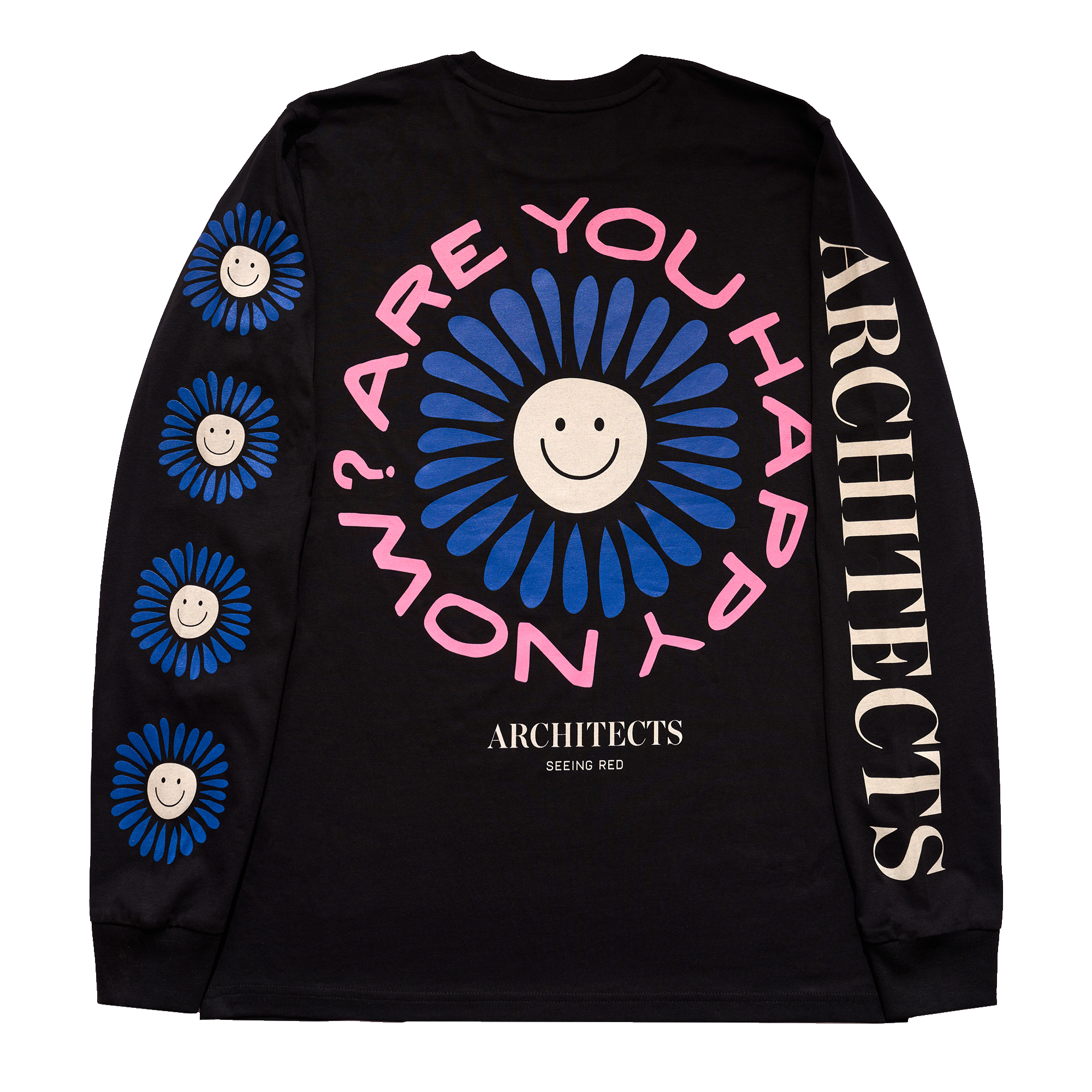 Are You Happy Now? Black Longsleeve