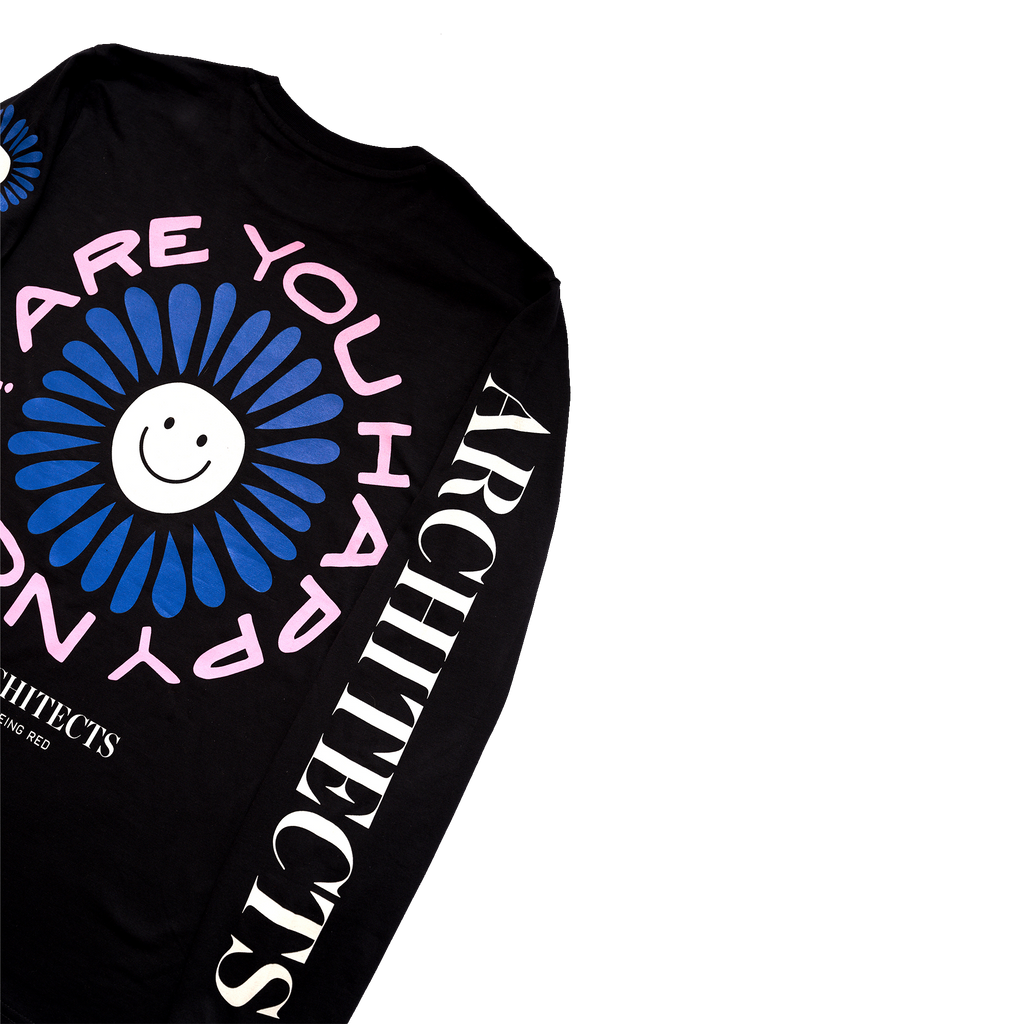Are You Happy Now? Black Longsleeve
