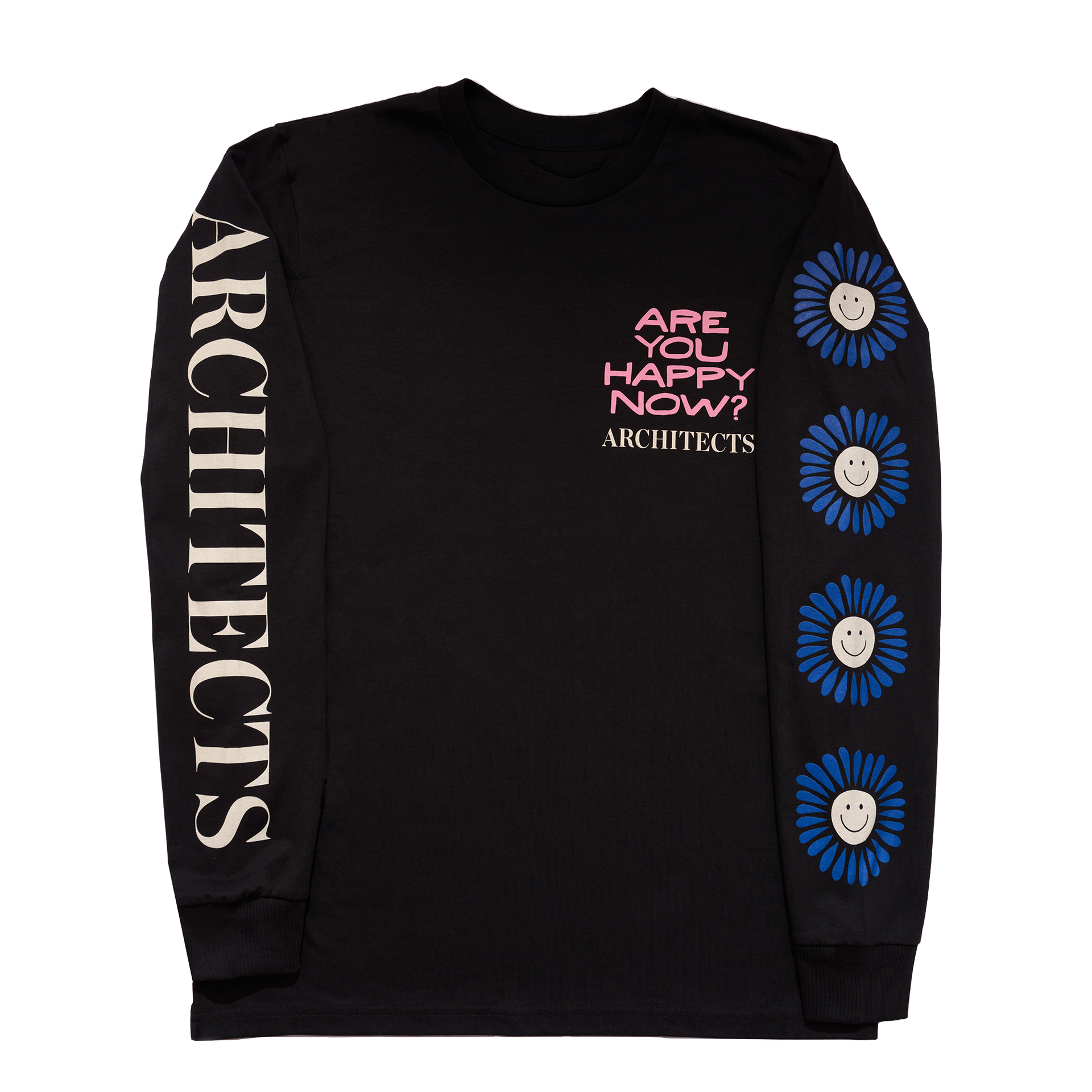 Are You Happy Now? Black Longsleeve | Architects EU | Official Store