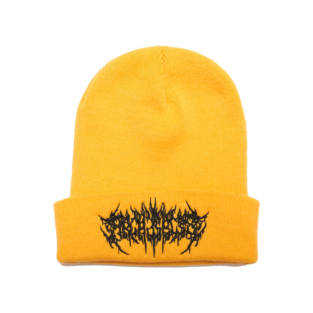 Metal Logo Yellow Beanie Architects EU