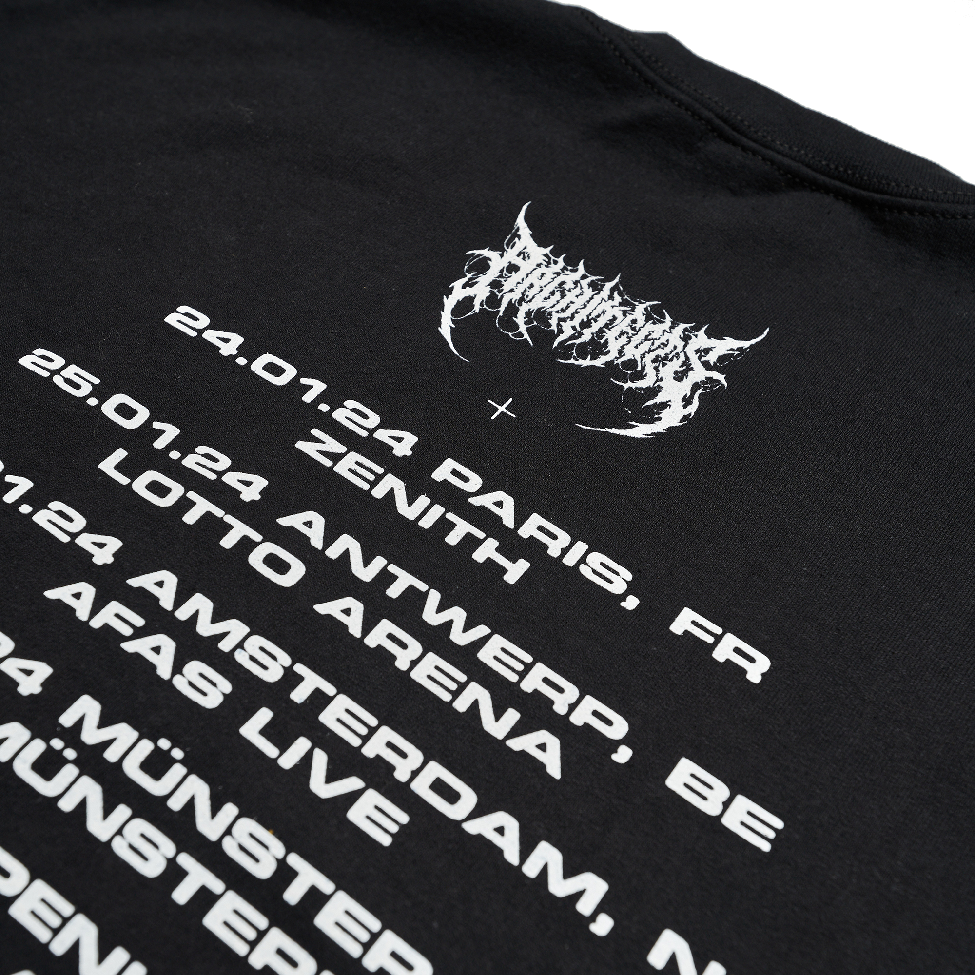 Scorpion EU 2024 Tour Black Crewneck