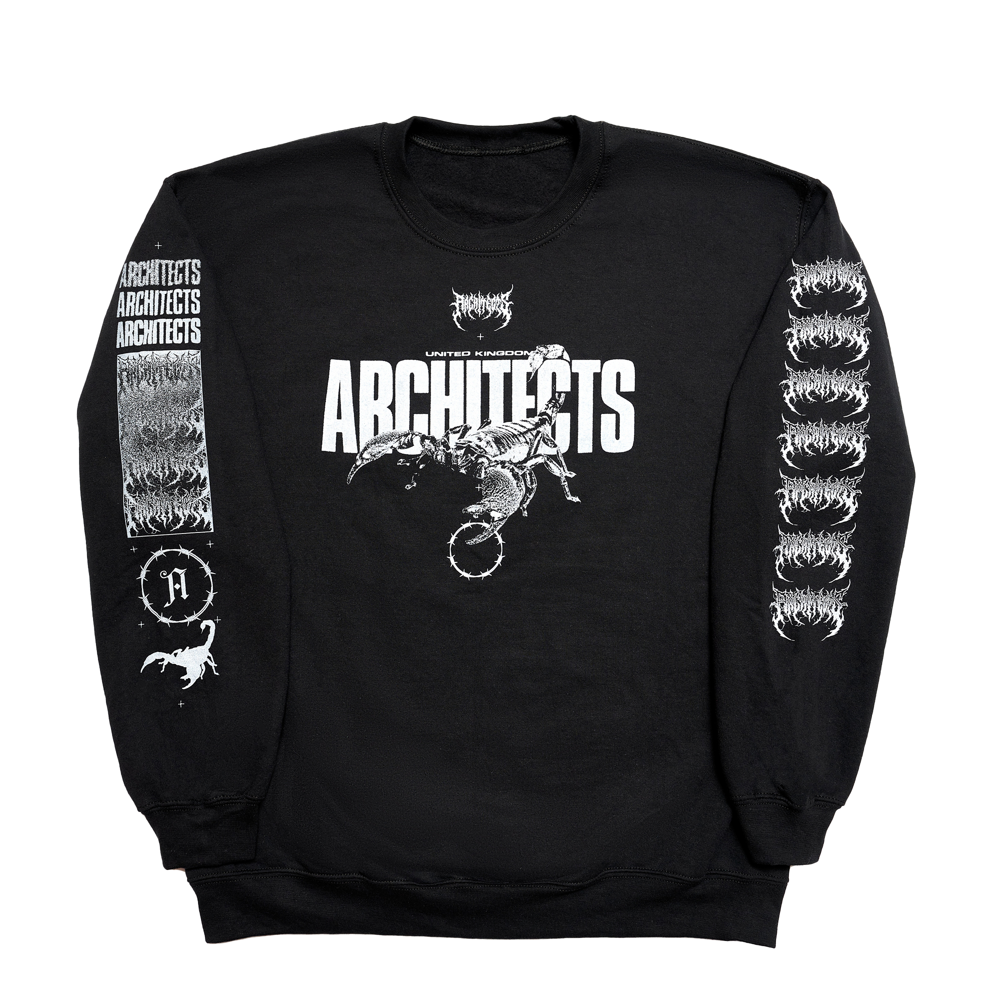 Scorpion EU 2024 Tour Black Crewneck