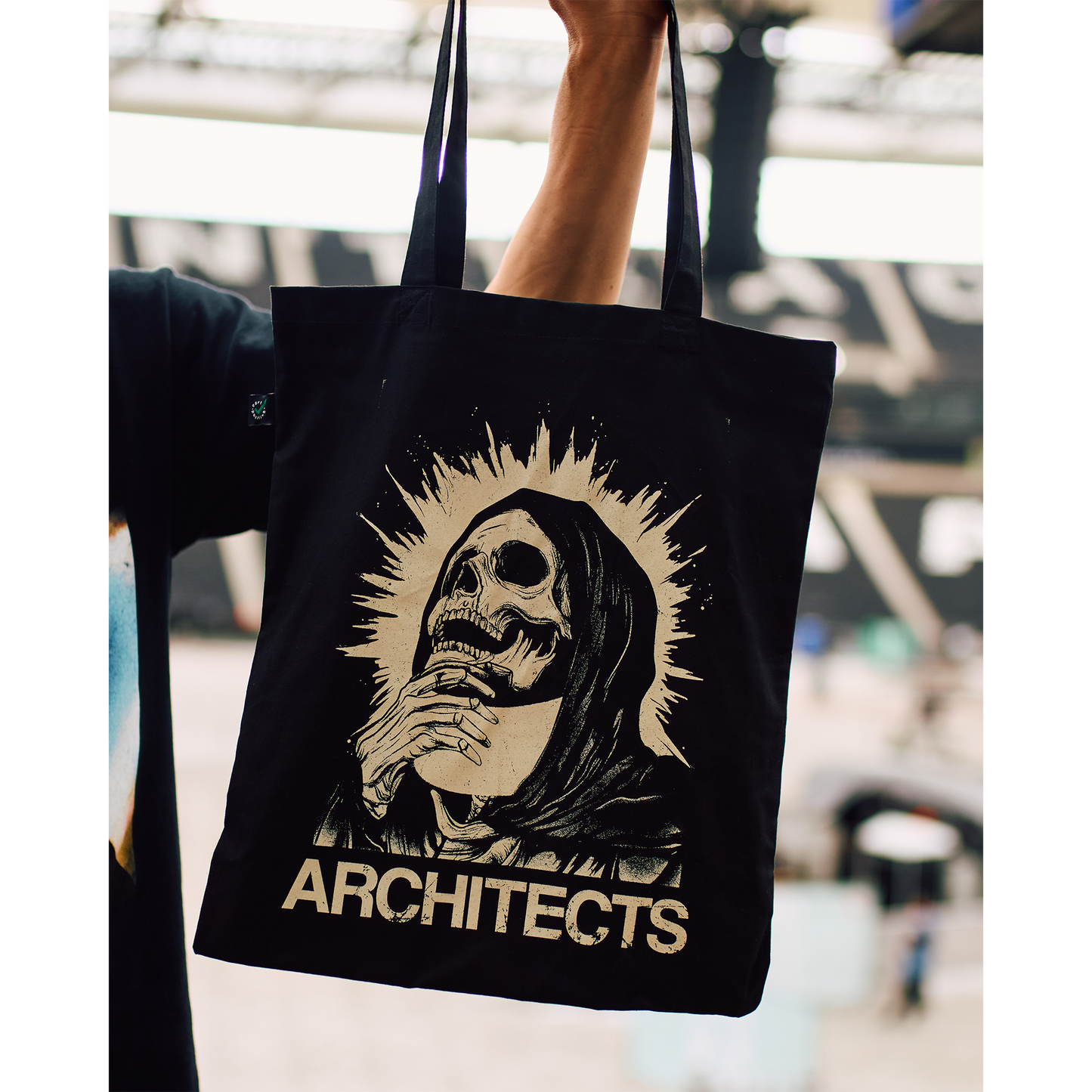 All I Got Was Whiplash | Black Tote Bag