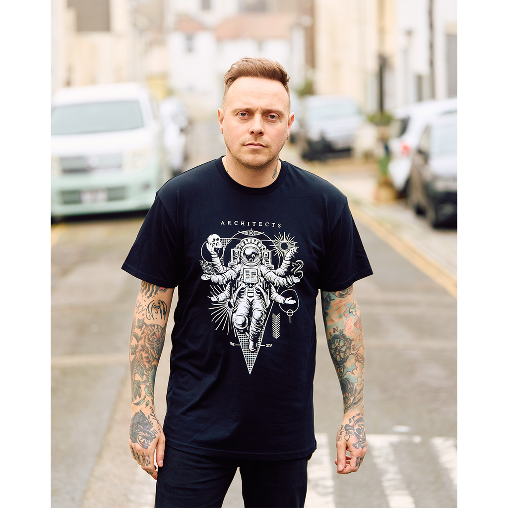 Astronaut Black T-Shirt