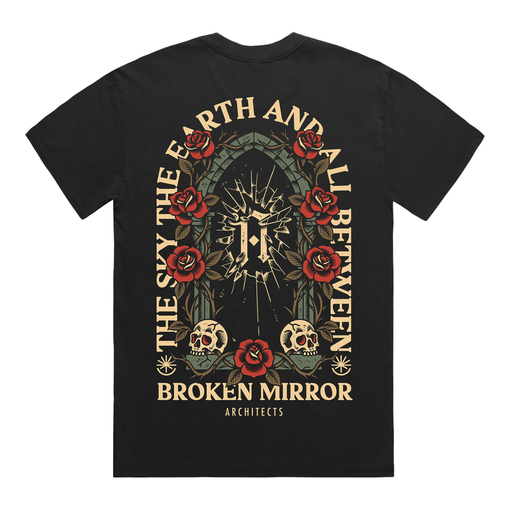 Broken Mirror Black T-Shirt