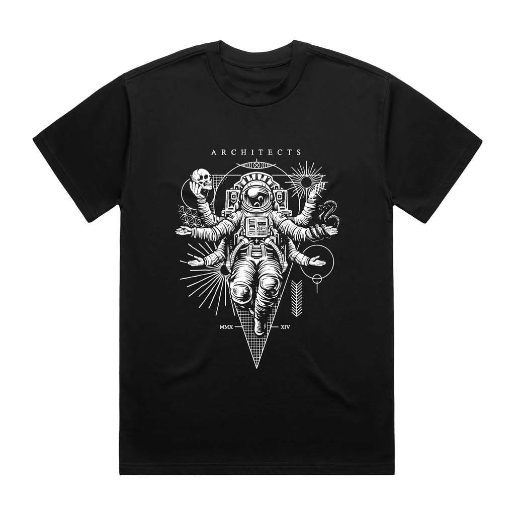 Astronaut Black T-Shirt