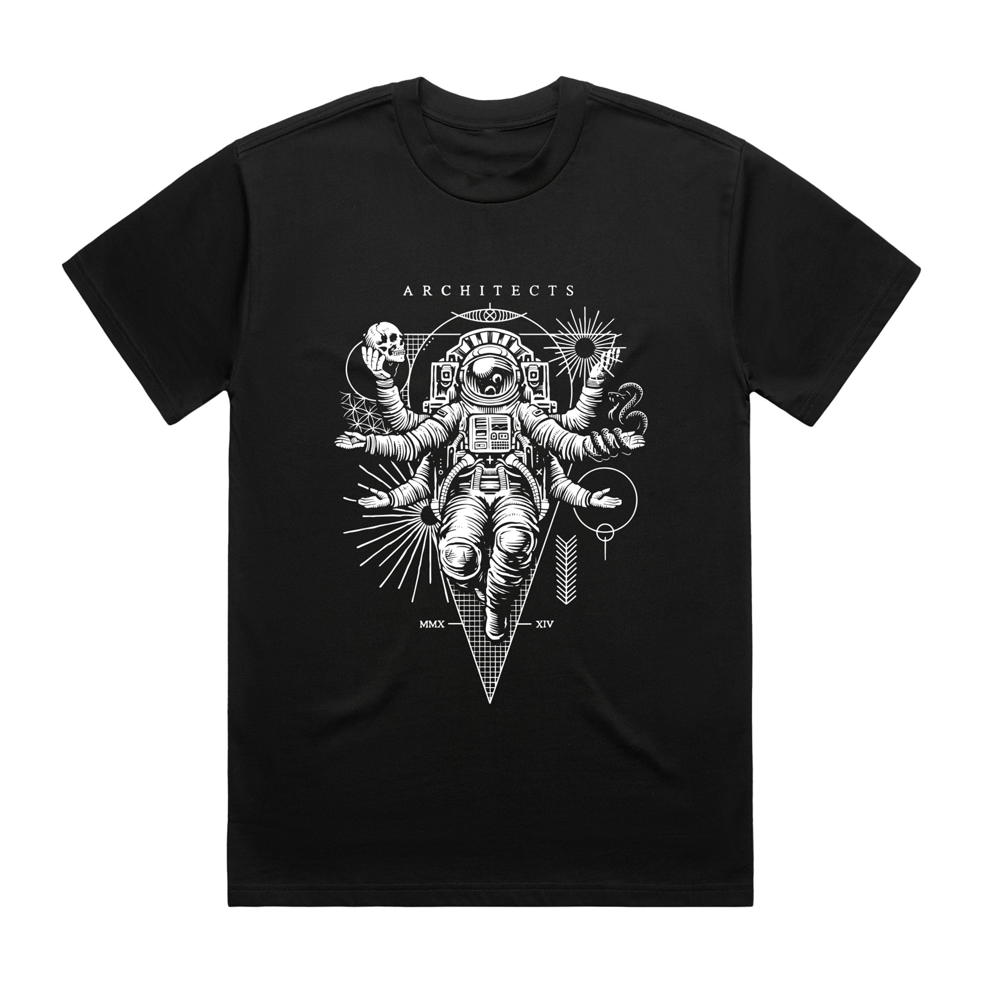 Astronaut Black T-Shirt